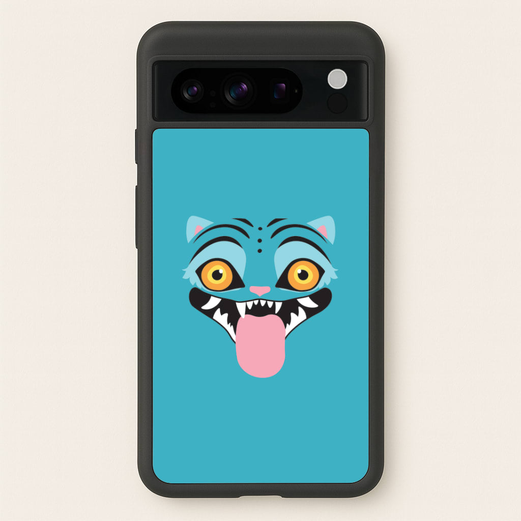 Demon Cat Face Google Pixel 8 Pro Case