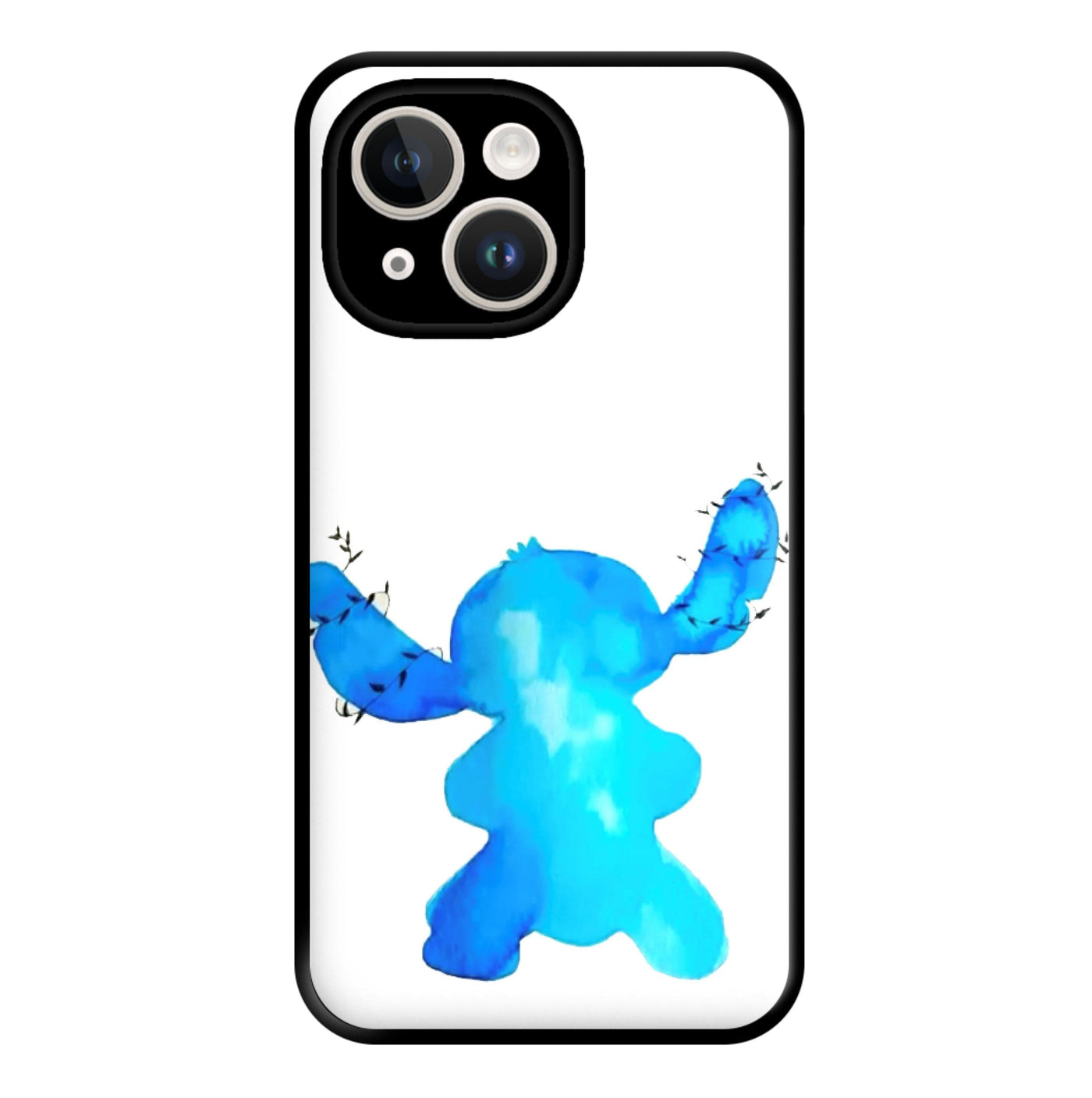 Watercolour Stitch Disney Phone Case