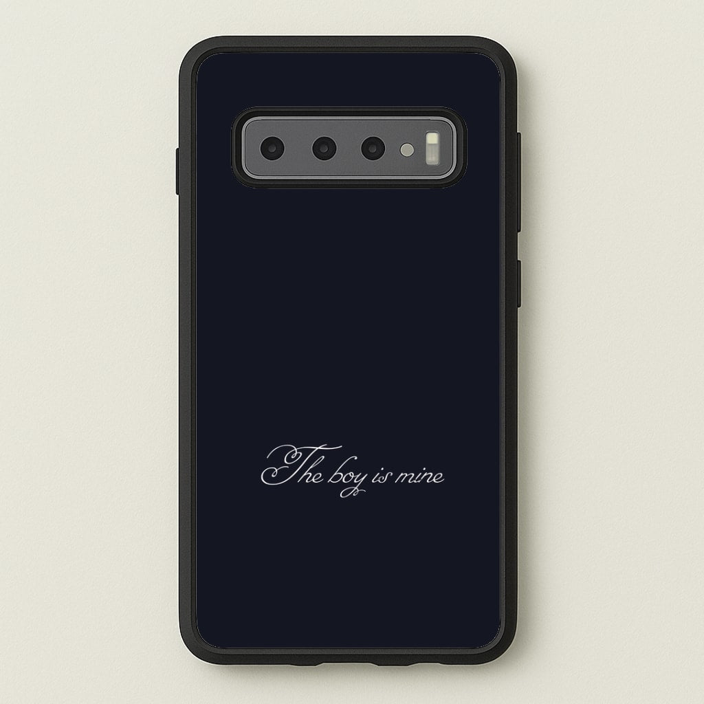 The Boy Is Mine Galaxy S10 Case