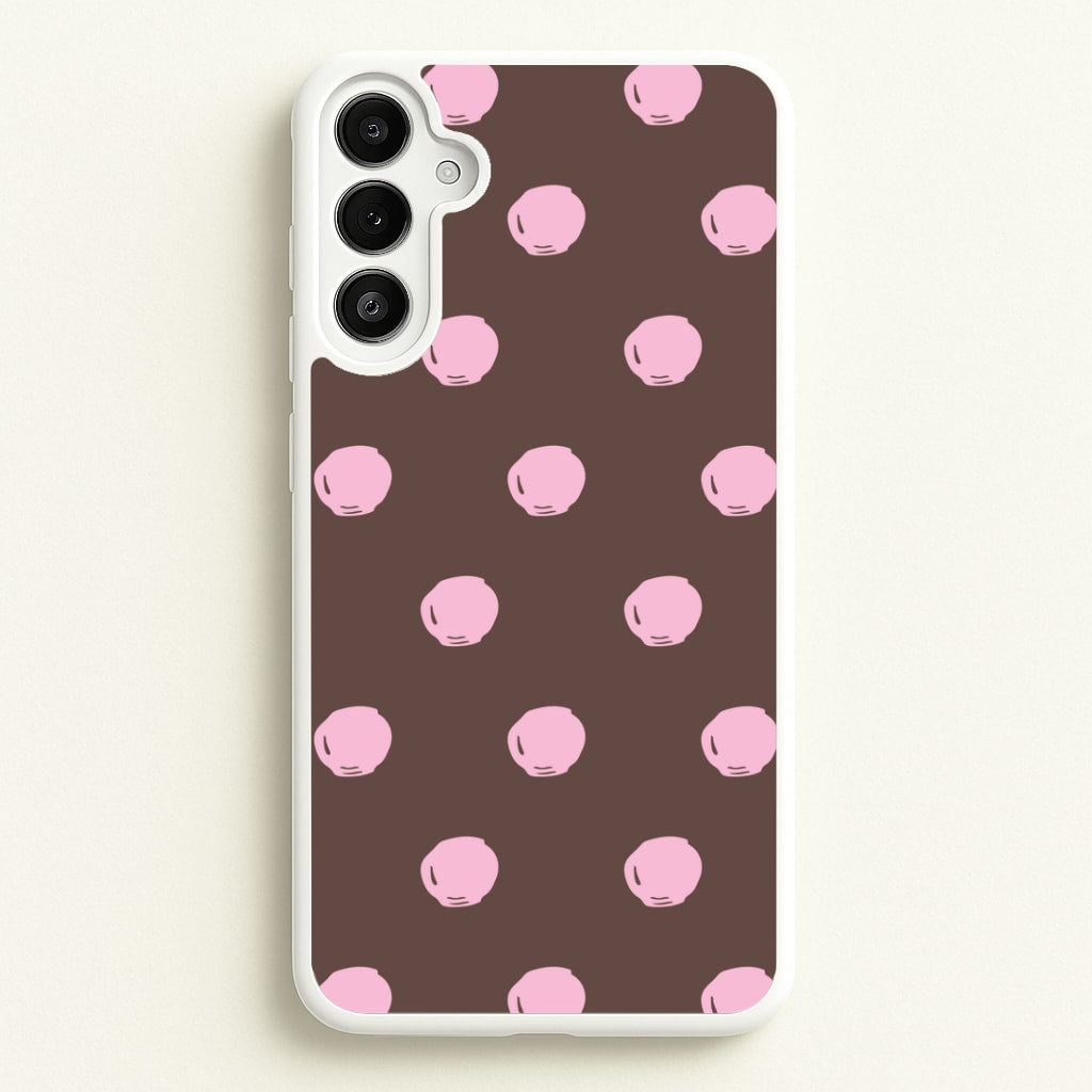 Chocolate & Strawberry Buttons Galaxy A36 Case