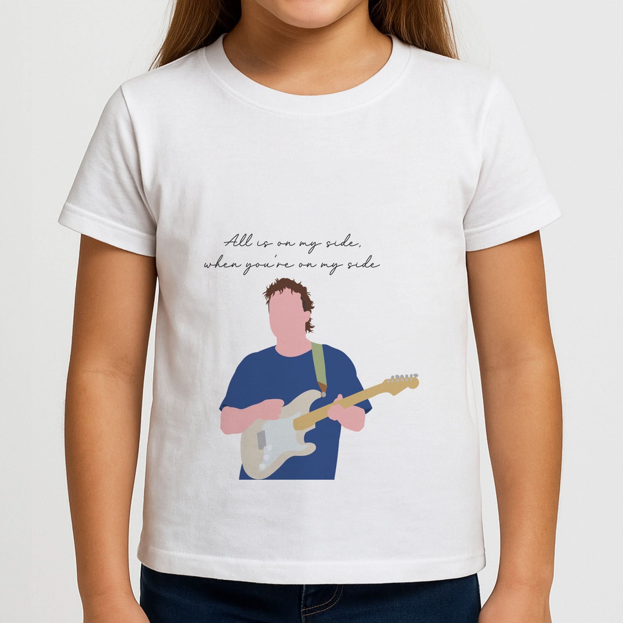 All Is On My Side Pink Girls T-Shirt