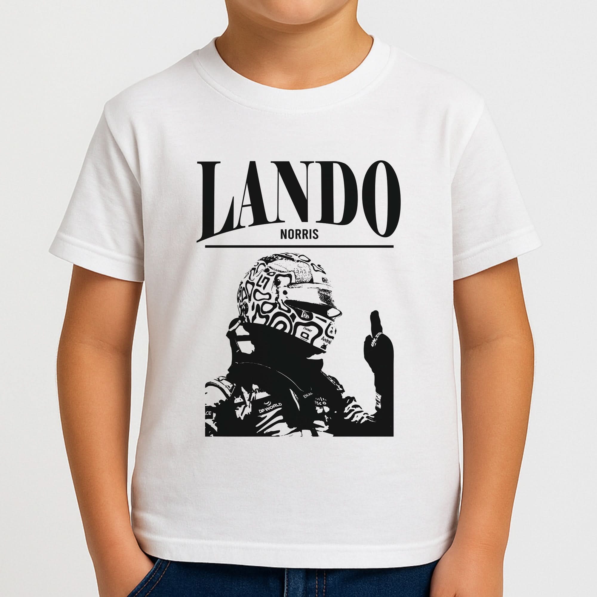 Lando Black And Green Boys T-Shirt