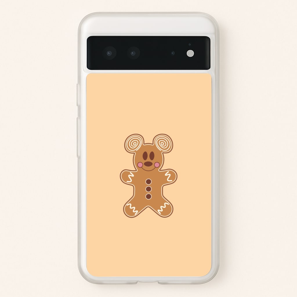 Cartoon Mouse Gingerbread Google Pixel 6 Case