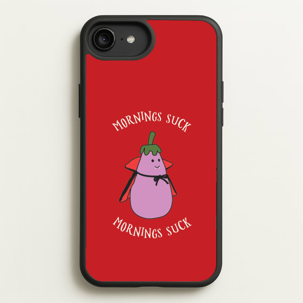 Mornings Suck Plush - Halloween iPhone 6 Plus / 7 Plus / 8 Plus Case