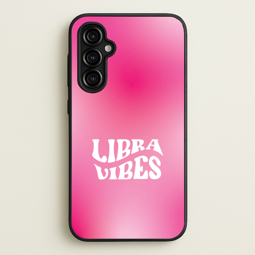 Libra Vibes Gradient Zodiac Galaxy A54 Case