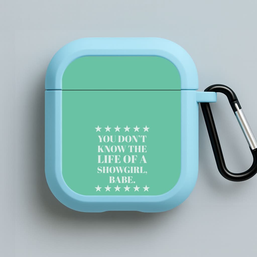 You Don't Know Babe Blue AirPods Case