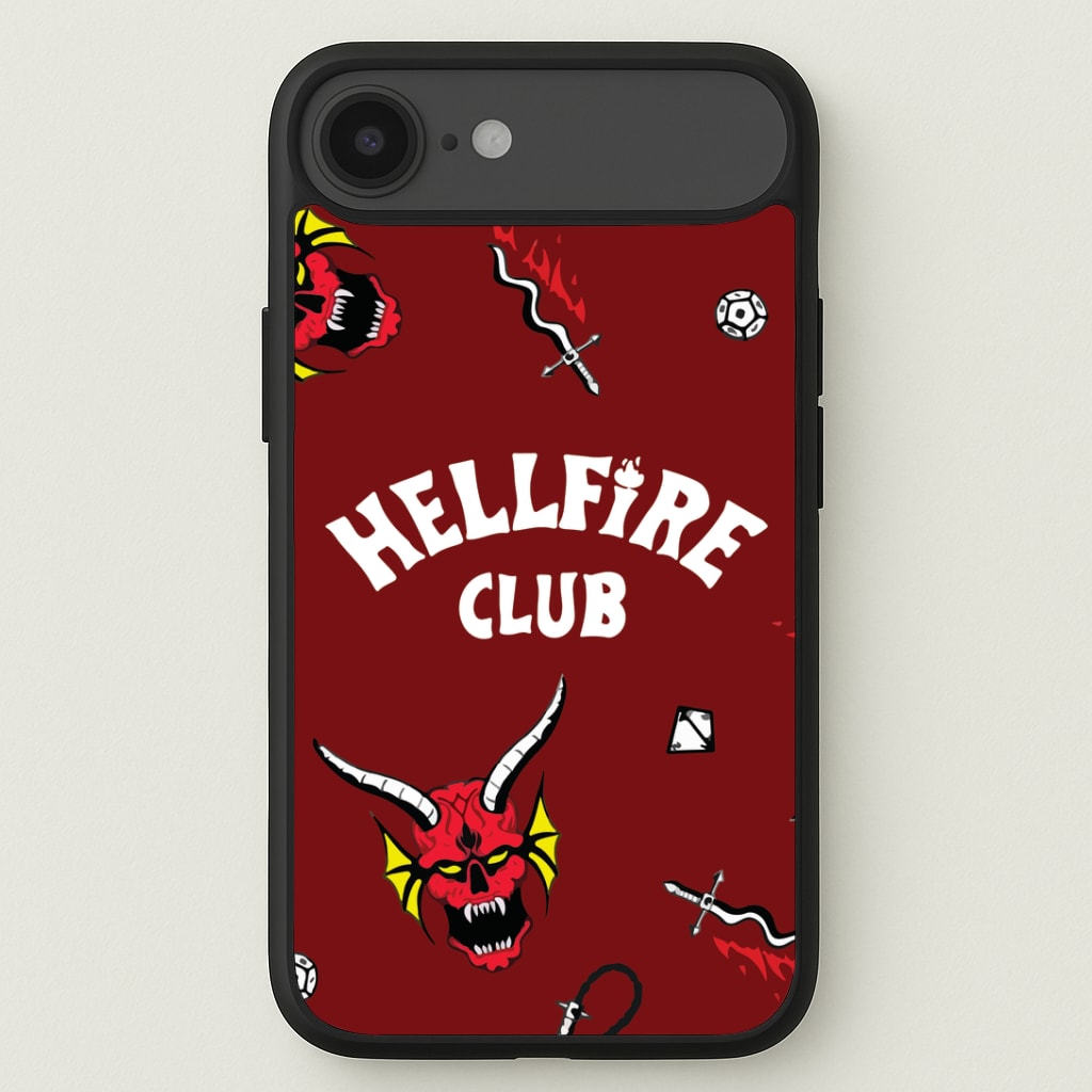 Hellfire Club Icons Collage Red iPhone 17 Air Case