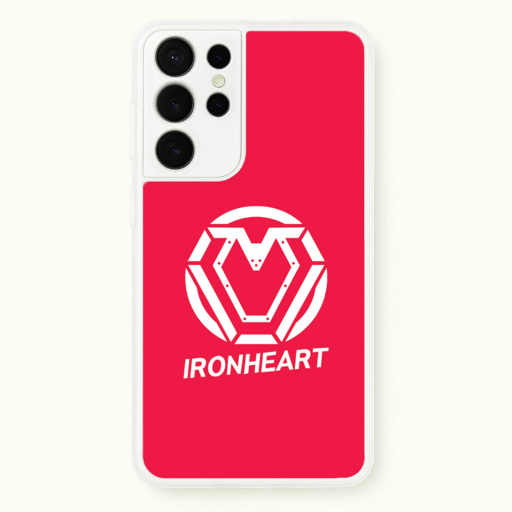 Metal Heart Symbol Galaxy S21 Ultra Case