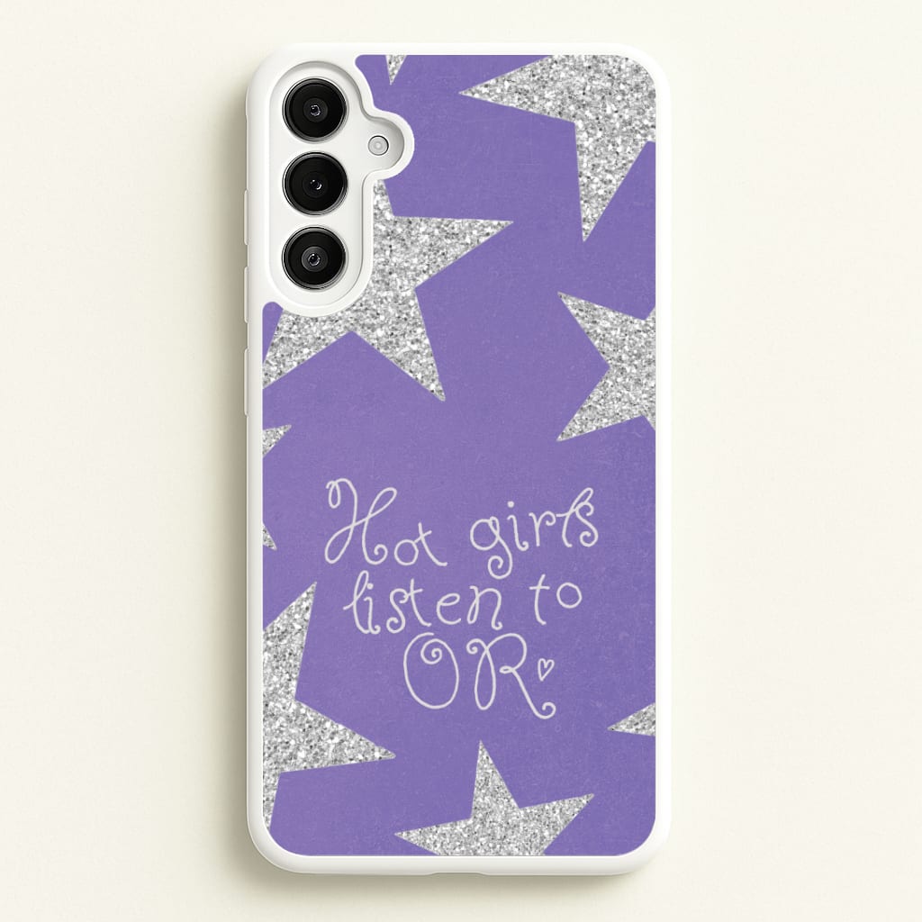 Hot Girls Listen To OR Galaxy A36 Case
