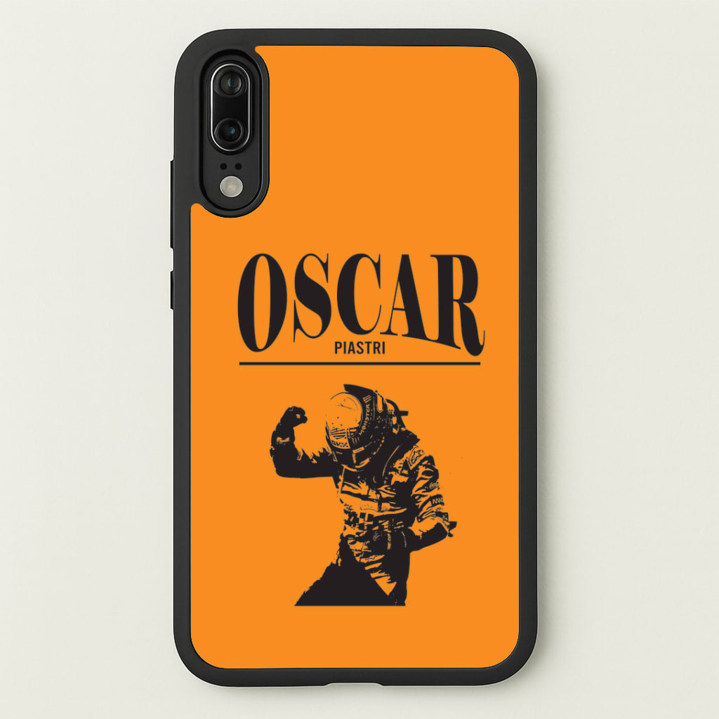 Oscar Orange And Black Huawei P20 Case