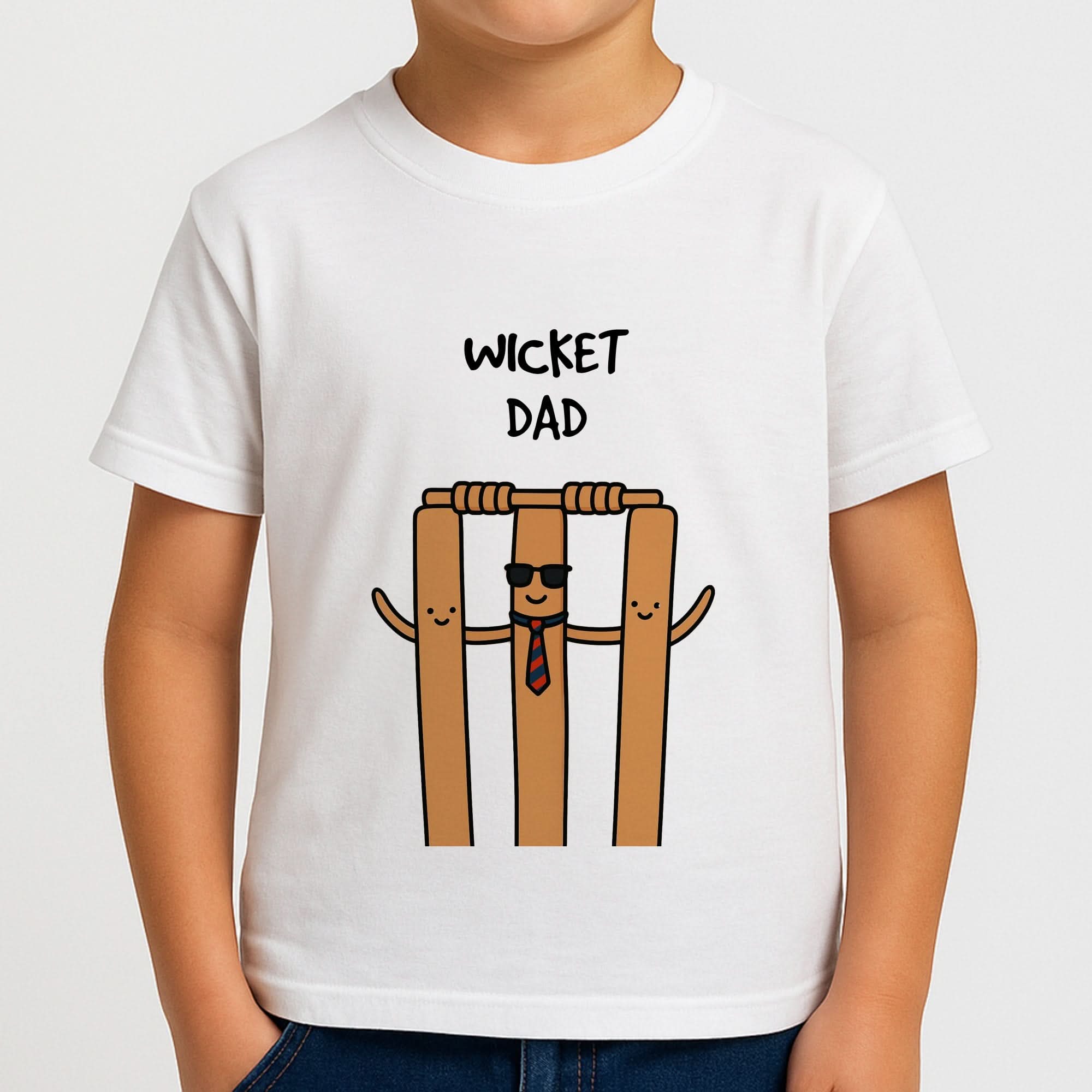 Wicket Dad - Father's Day Boys T-Shirt