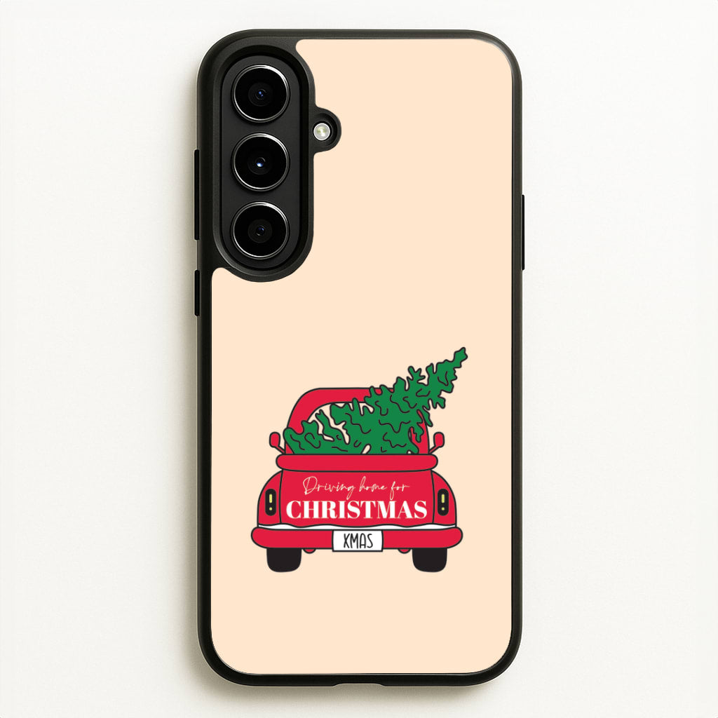 Driving Home For Christmas Truck Galaxy A56 Case