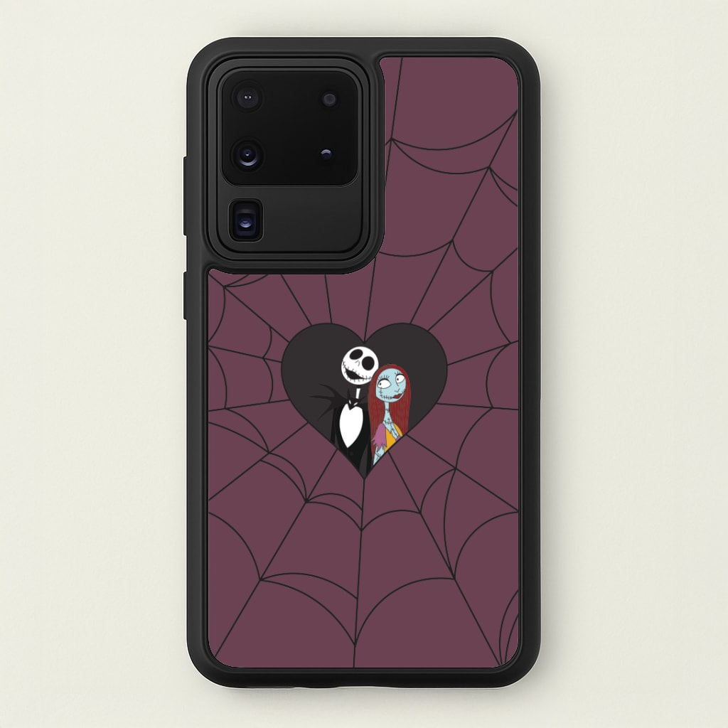 J And S Cobweb Heart Galaxy S20 Ultra Case