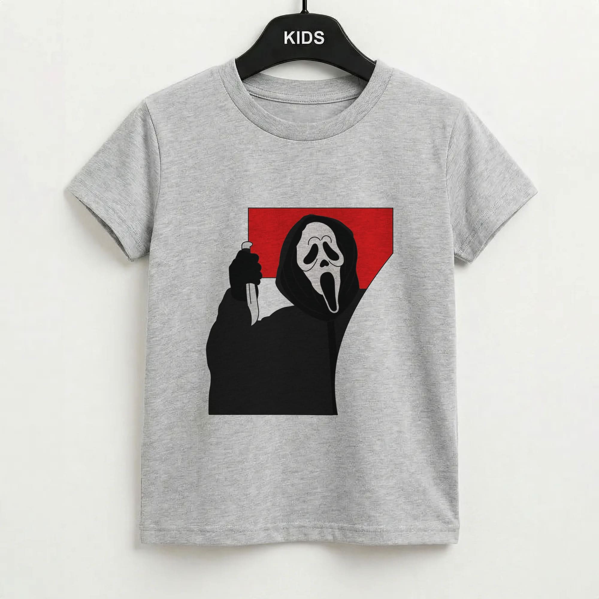 Ghostface 7 Grey Kids T-Shirt