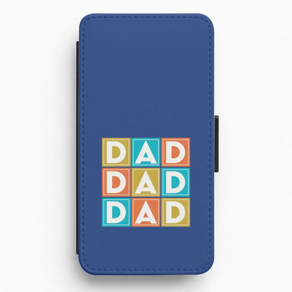 Dad Cubes Flip / Wallet Phone Case