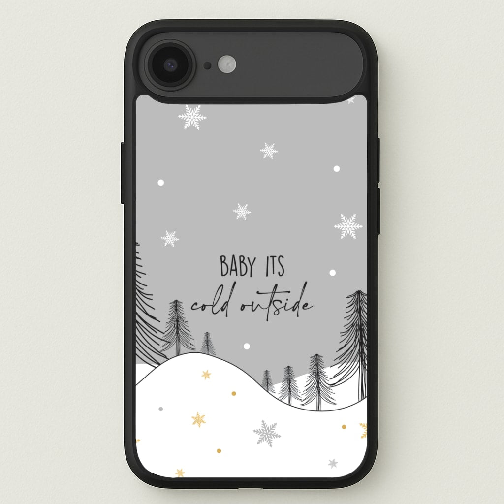 Baby It's Cold Outisde Landscape iPhone 17 Air Case