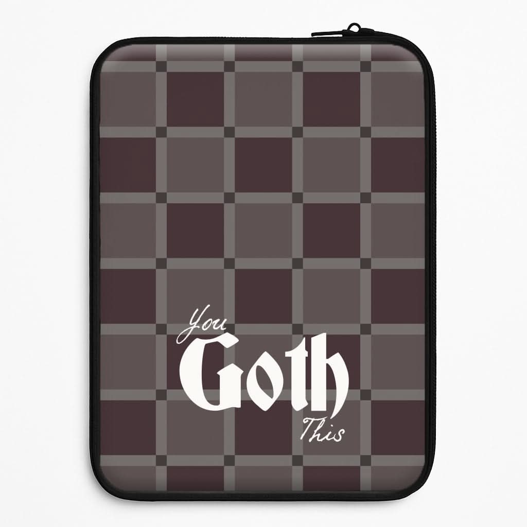 You Goth This Tartan Universal Laptop Sleeve