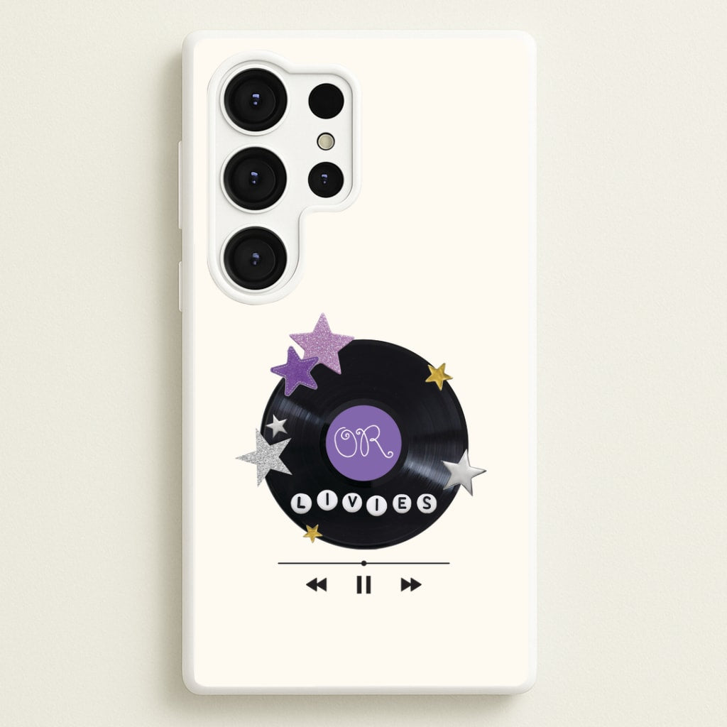 Amethyst Vinyl Scrapbook Galaxy S25 Ultra Case