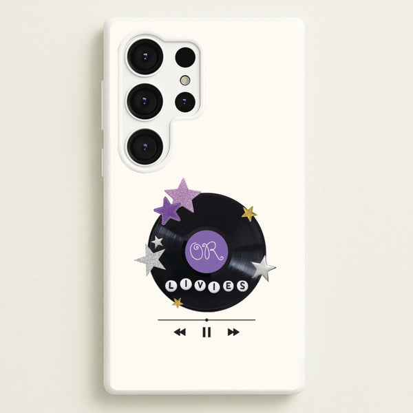 Amethyst Vinyl Scrapbook Galaxy S25 Ultra Case