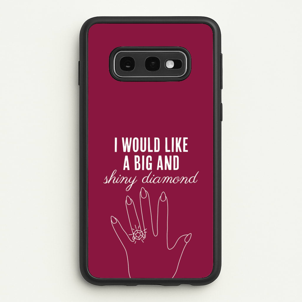 Shiny Diamond Galaxy S10e Case