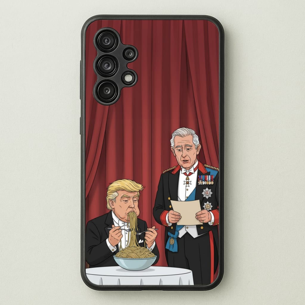 Charles & Donald's Spaghetti Galaxy A13 Case