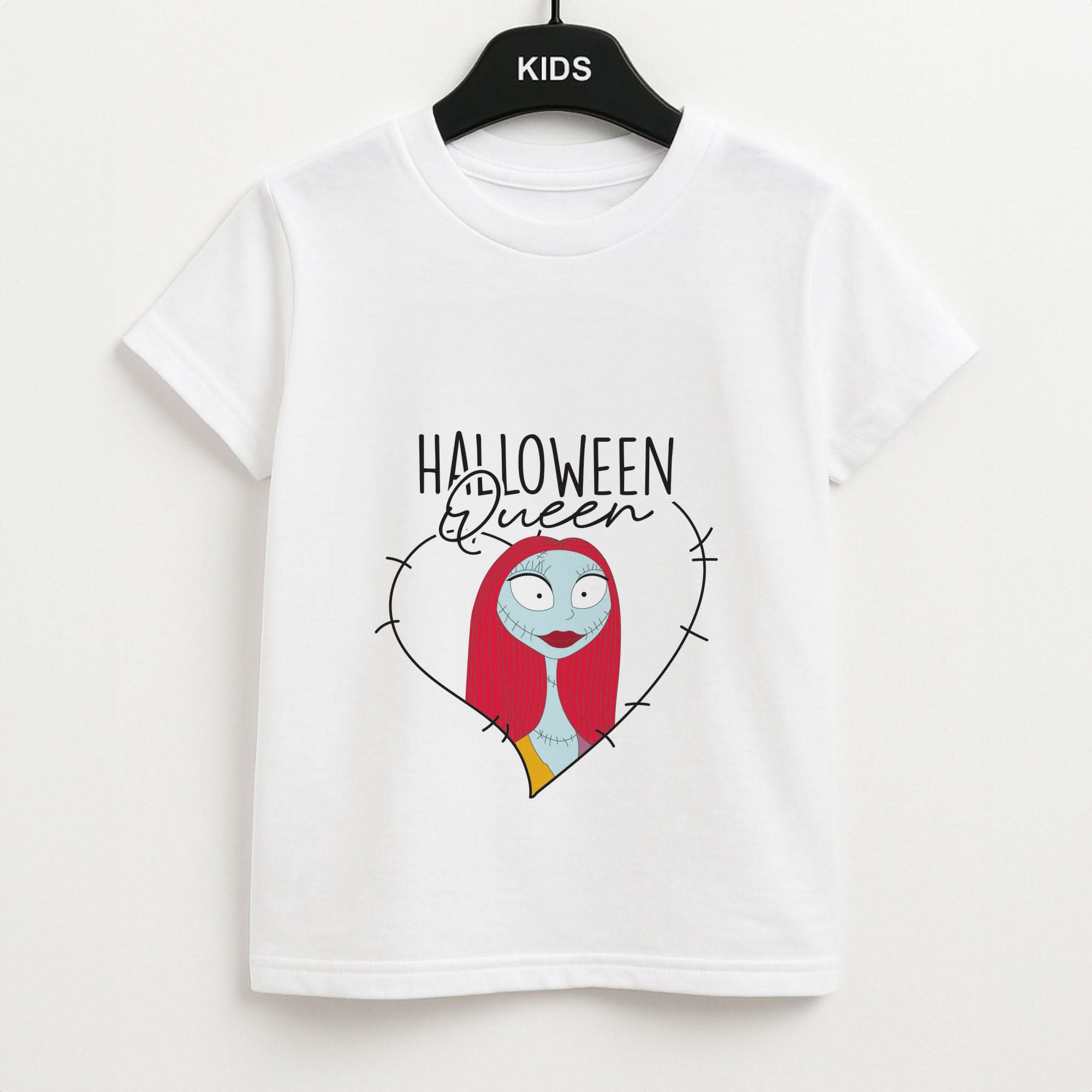 Halloween Queen Heart Kids T-Shirt