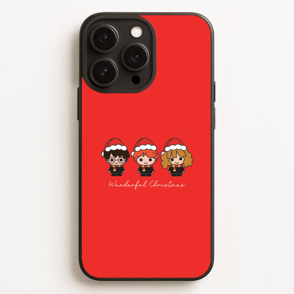 Wizards With Christmas Hats iPhone 16 Pro Max Case