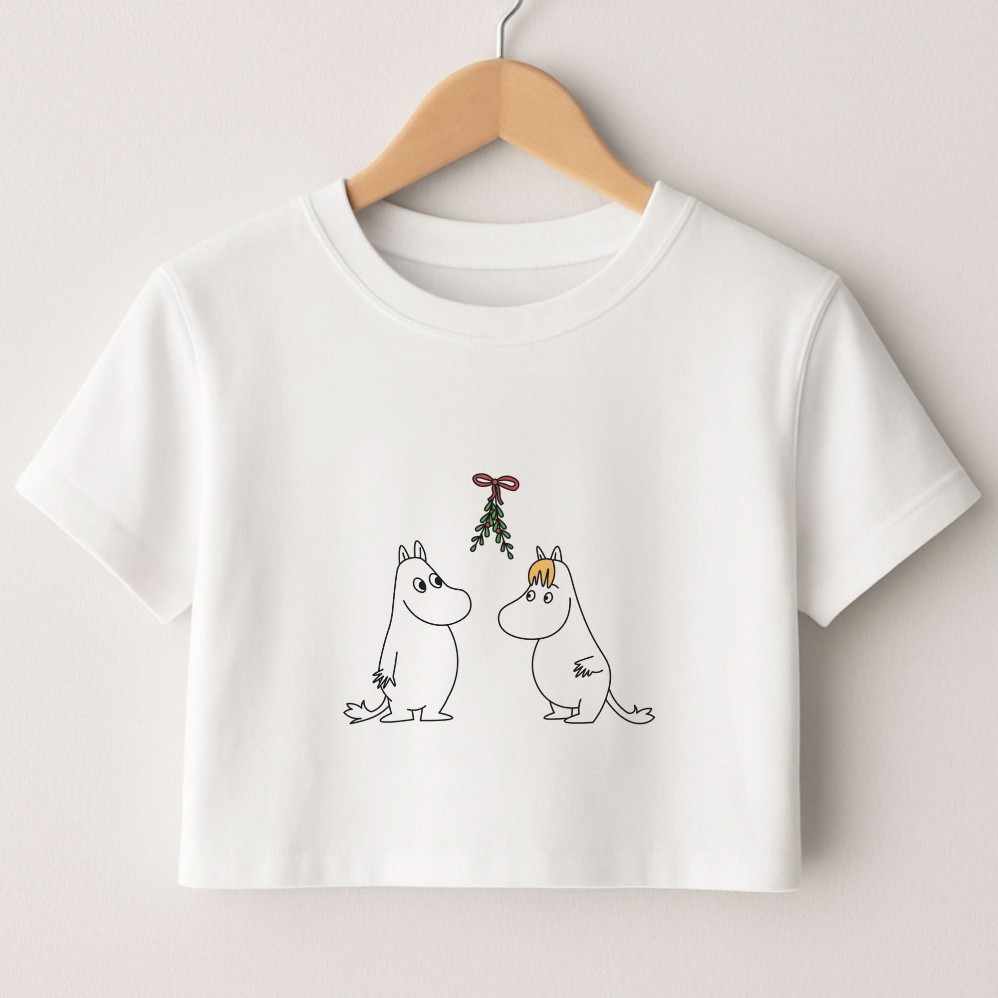 Mistletoe Mooms  Crop top