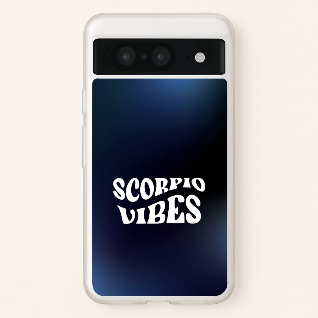 Scorpio Vibes Gradient Zodiac Google Pixel 8 Case
