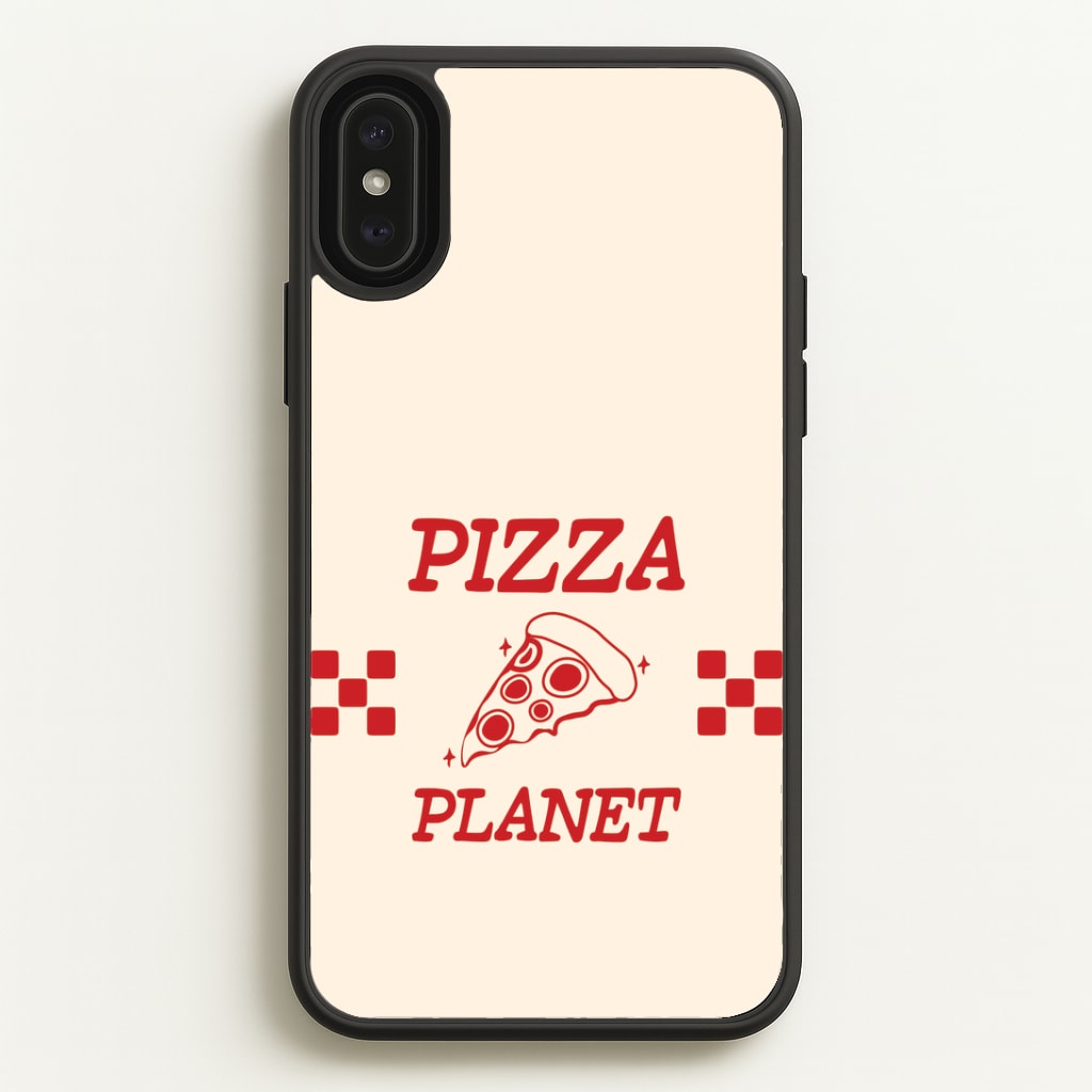Retro Pizza Planet iPhone XS Max Case