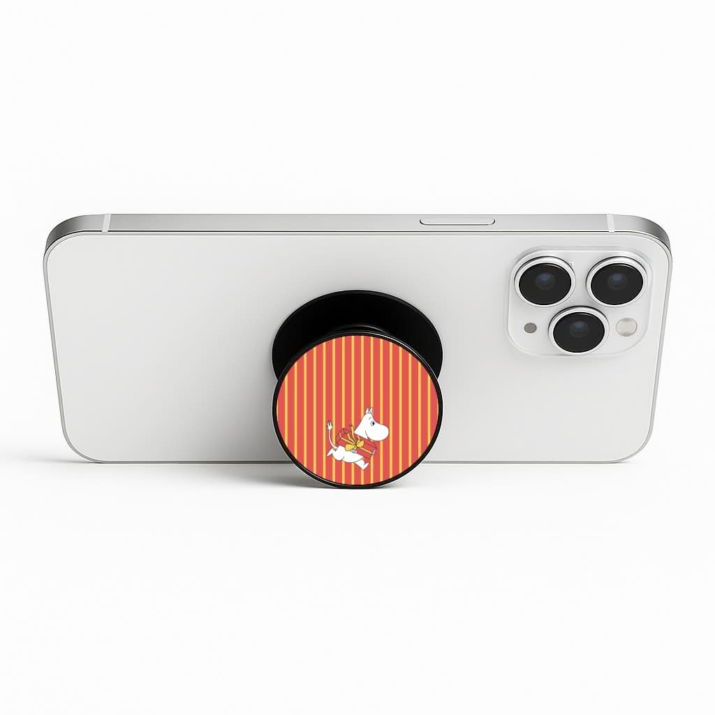 Red Present Moom Phone Stand