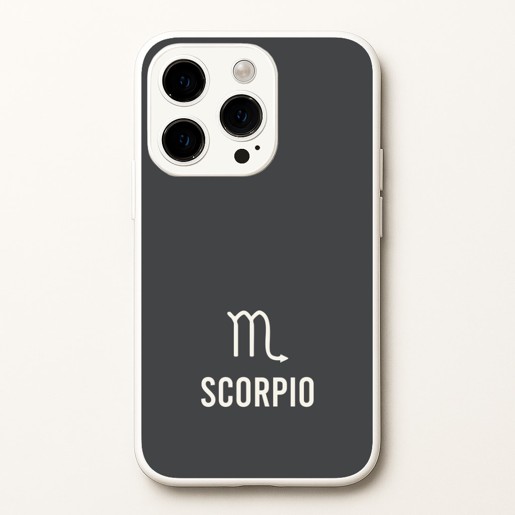 Scorpio Pastel Zodiac iPhone 15 Pro Max Case