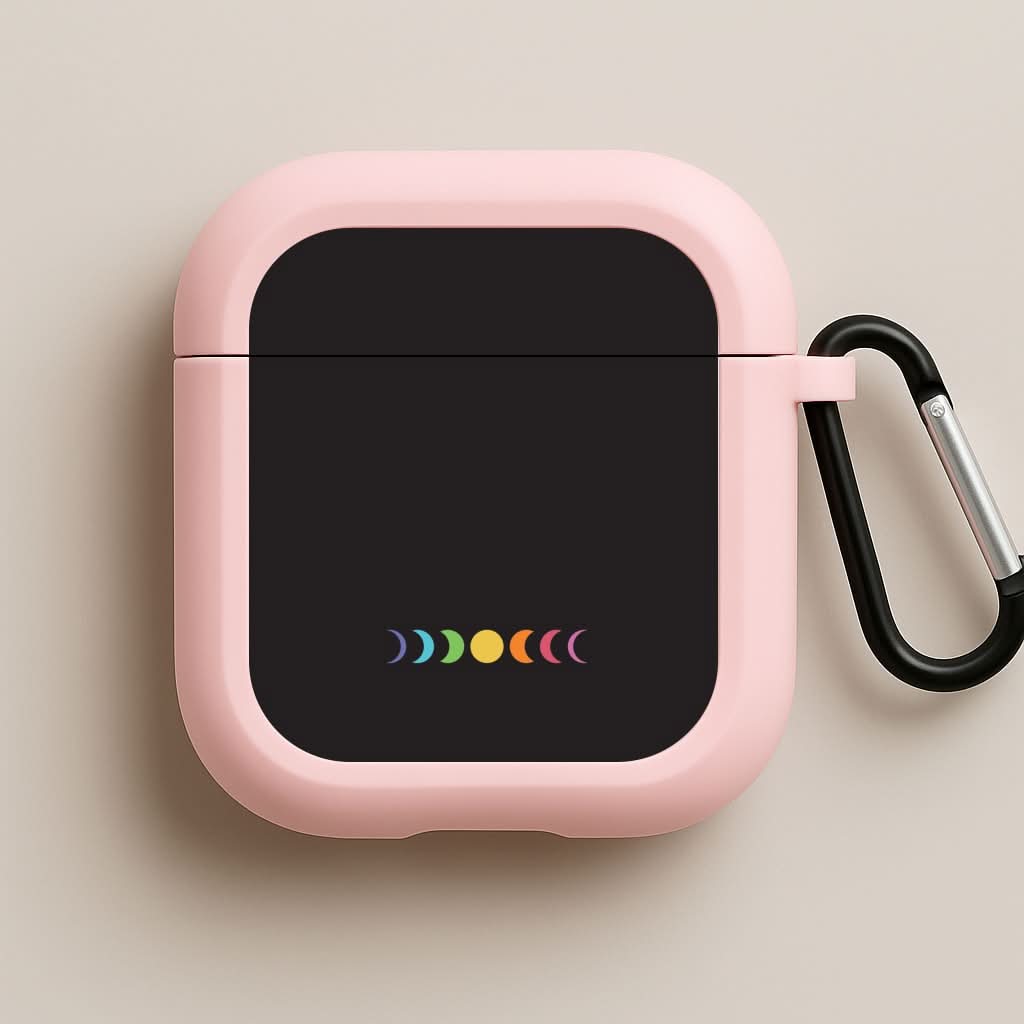 Band Moon Cycle Pink AirPods Case