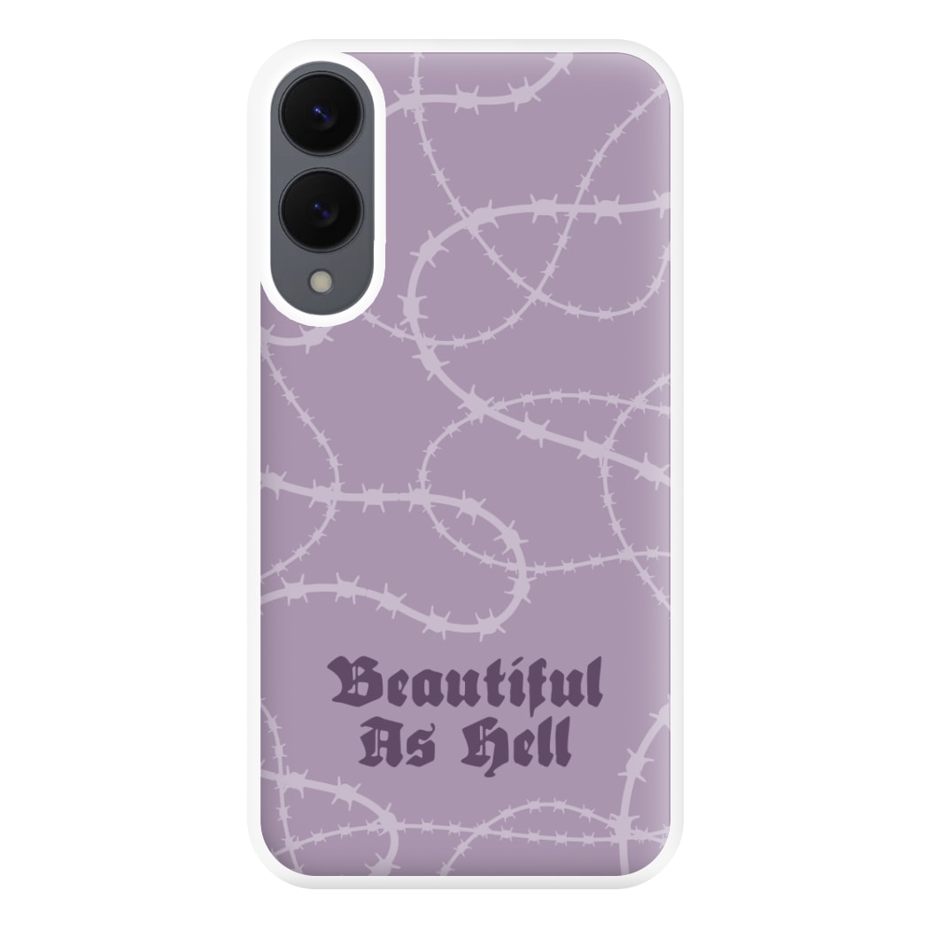 Beautiful As Hell Pattern Galaxy S25 Edge Case