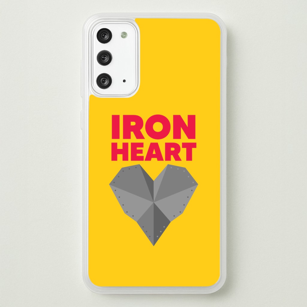 Metal Heart Galaxy Note 20 Case