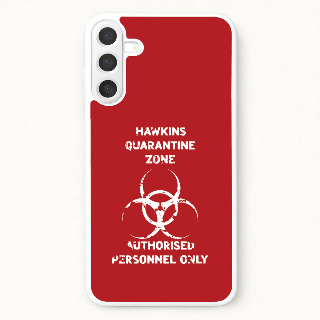 Hawkins Quarantine Zone Galaxy A17 Case