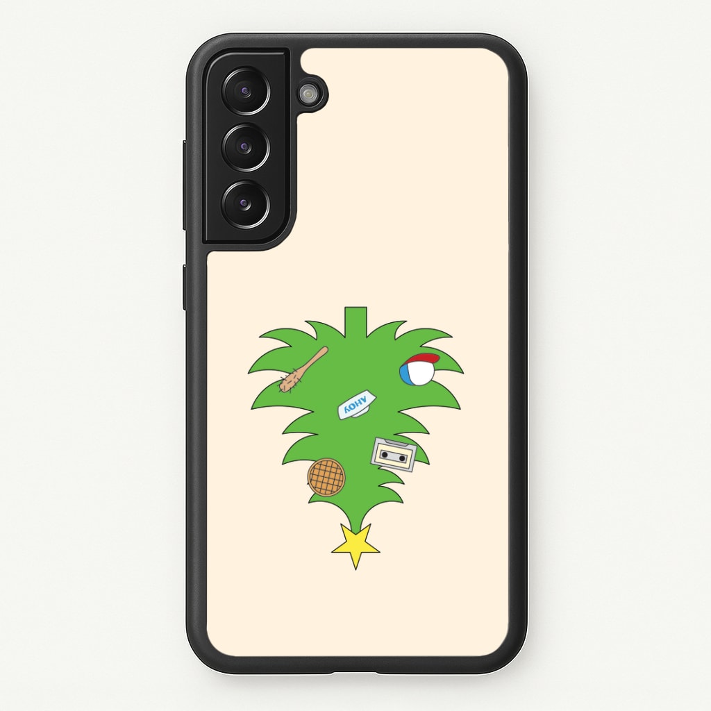 Upside Down Christmas Tree Galaxy S22 Case