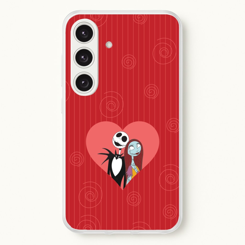 J And S Heart Galaxy S24FE Case