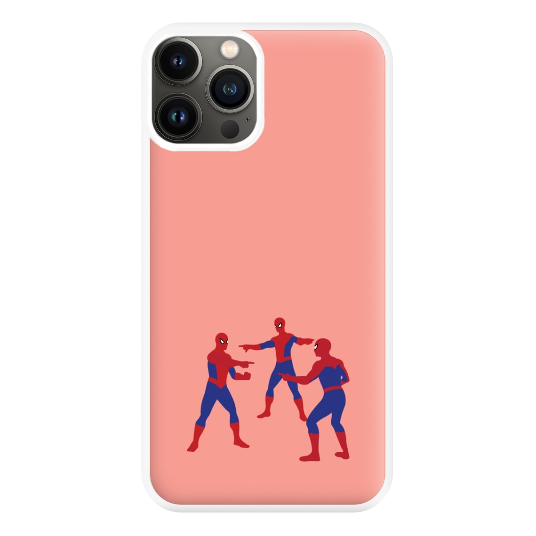 Spider Hero Pointing Meme iPhone 11 Pro Max Case