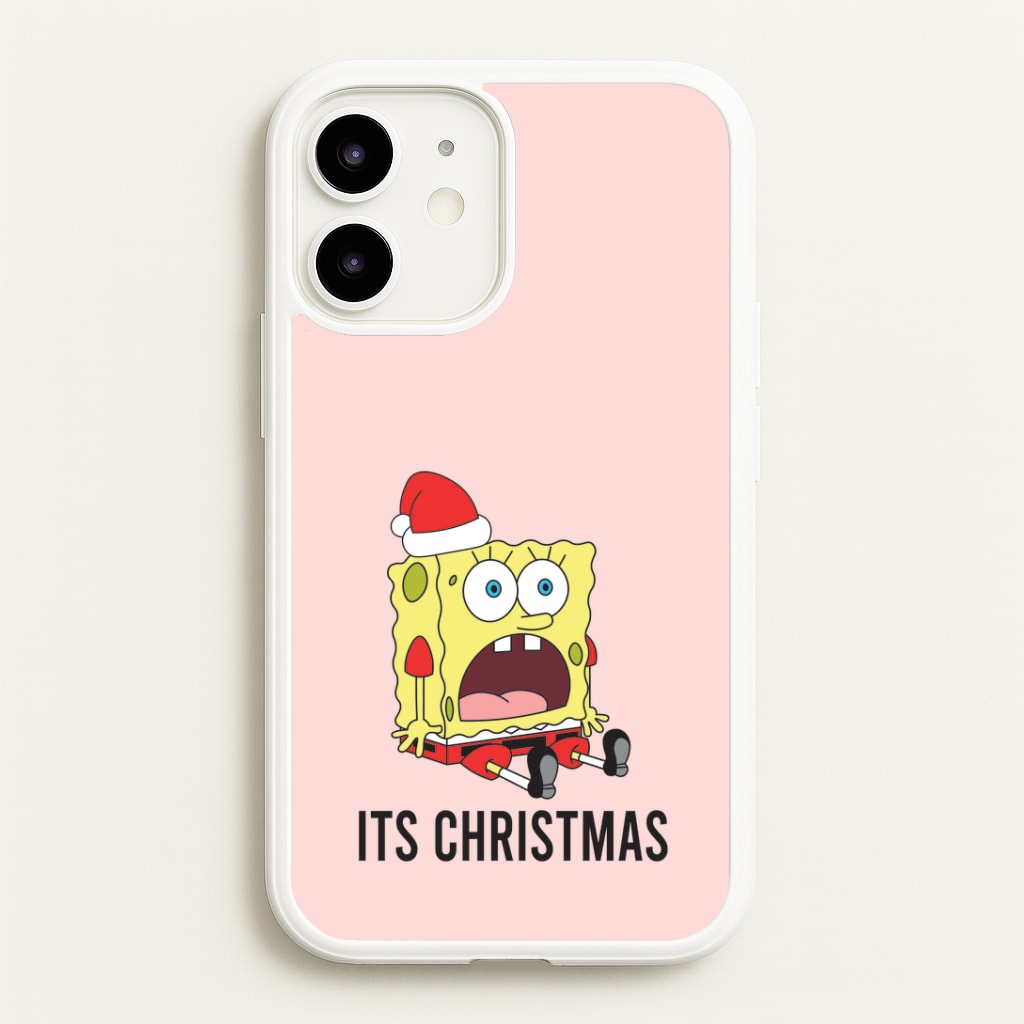 It's Christmas Cartoon Sponge iPhone 12 / 12 Pro Case