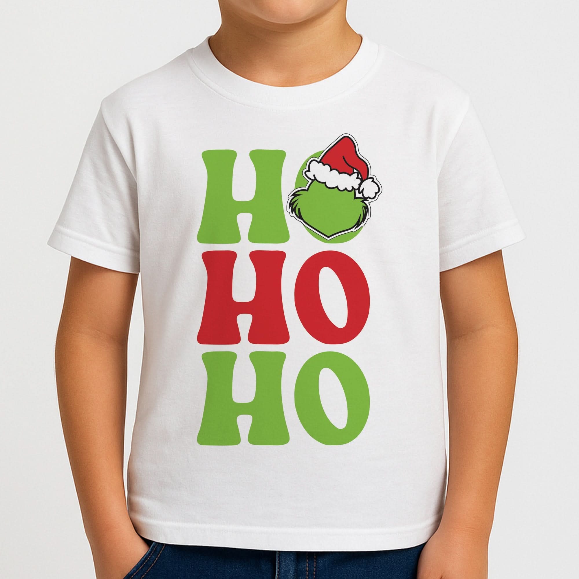Green Ho Ho Ho Boys T-Shirt