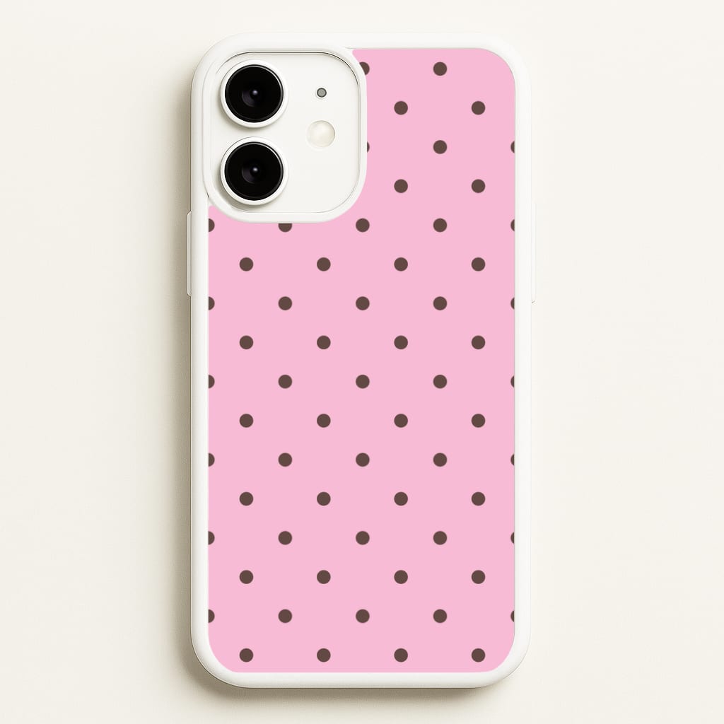 Strawberry Polka Dots iPhone 11 Case