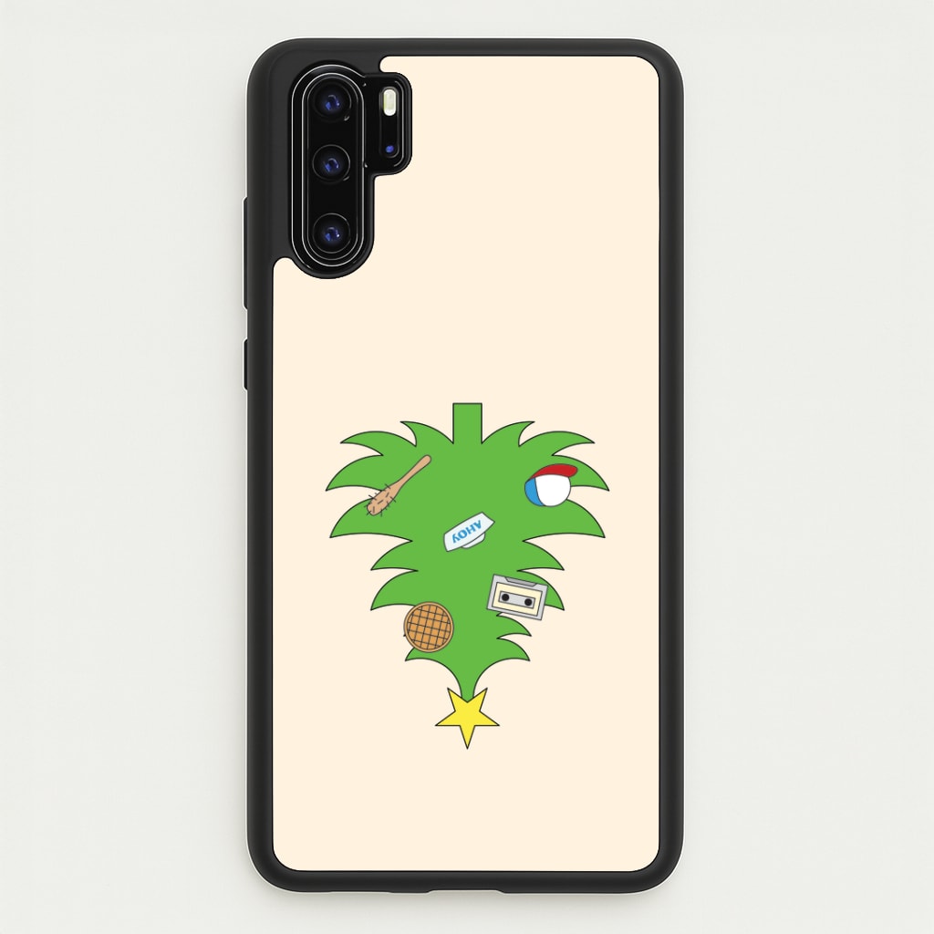 Upside Down Christmas Tree Huawei P30 Pro Case