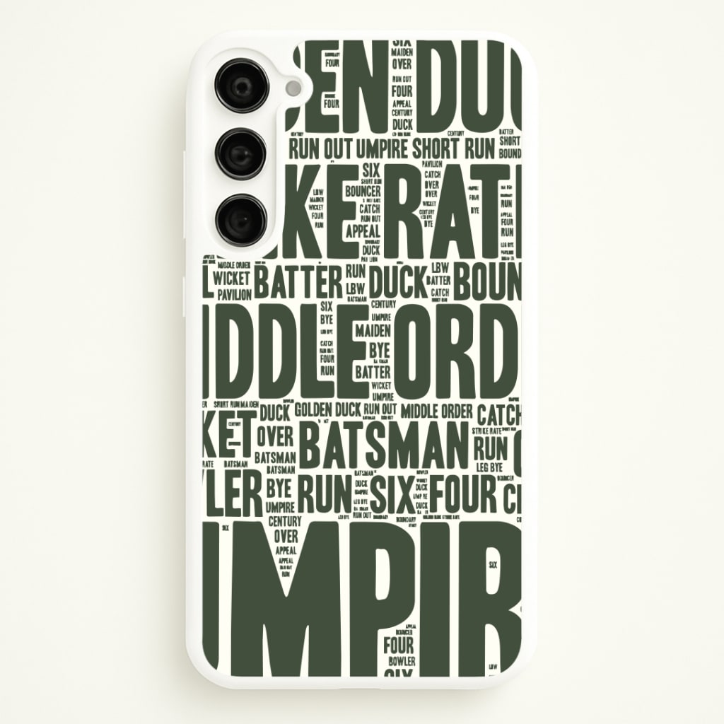 Cricket Wordscape Galaxy S23 Plus Case