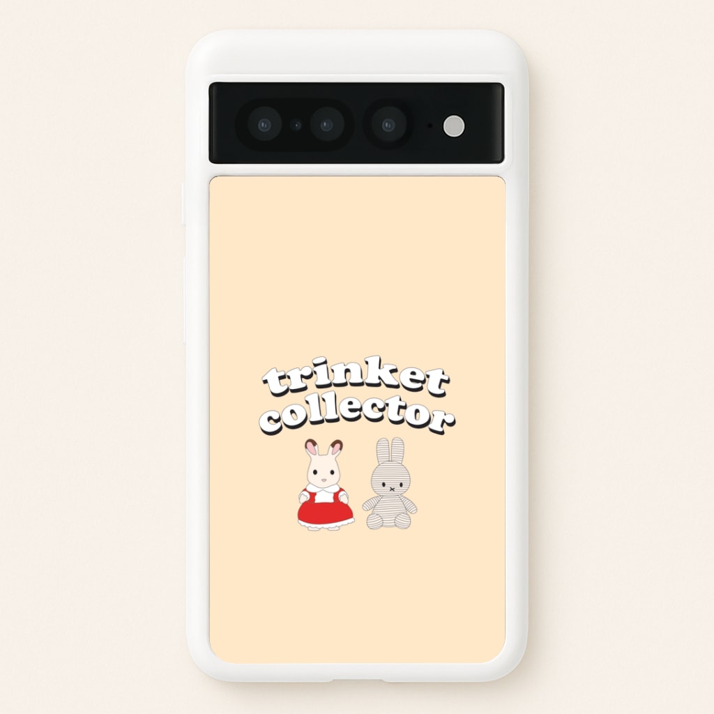 Trinket Collector Biege Google Pixel 7 Pro Case