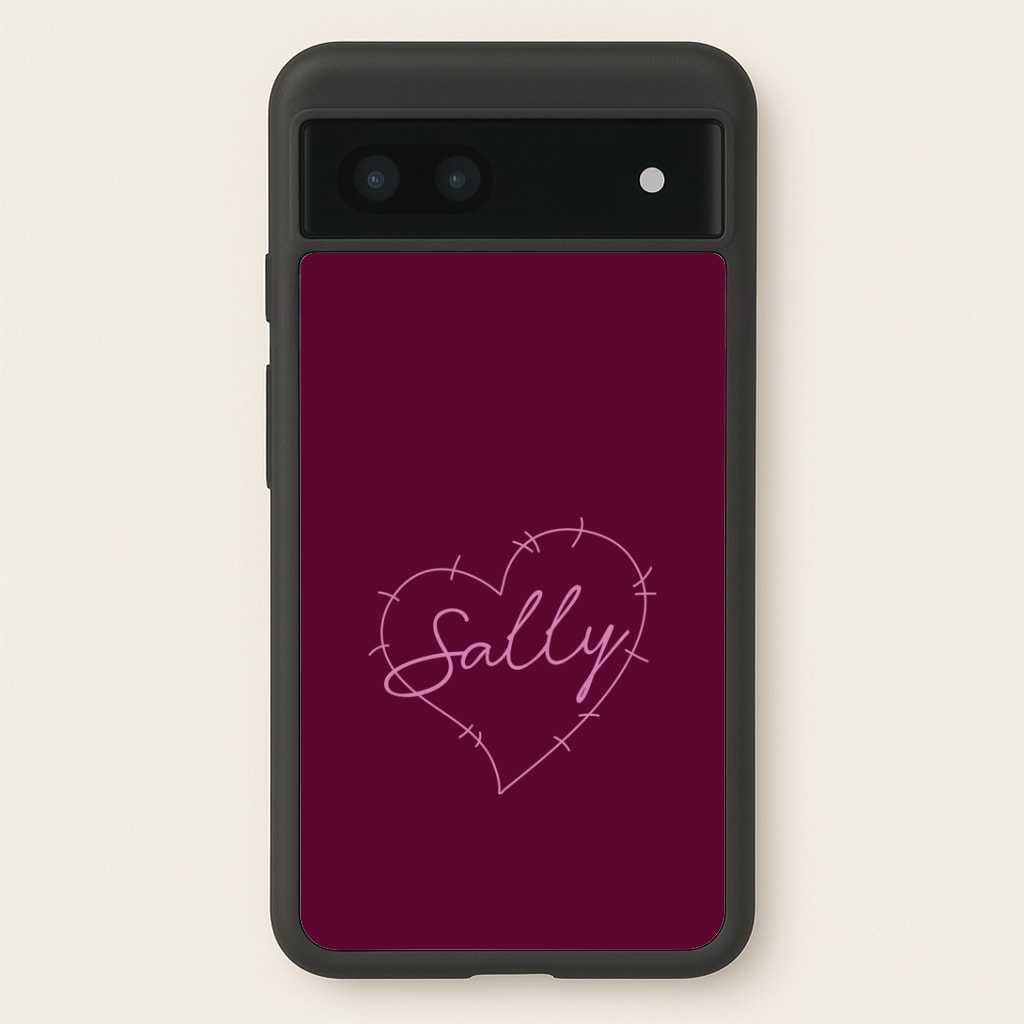 Stitched Heart Sally Google Pixel 6a Case