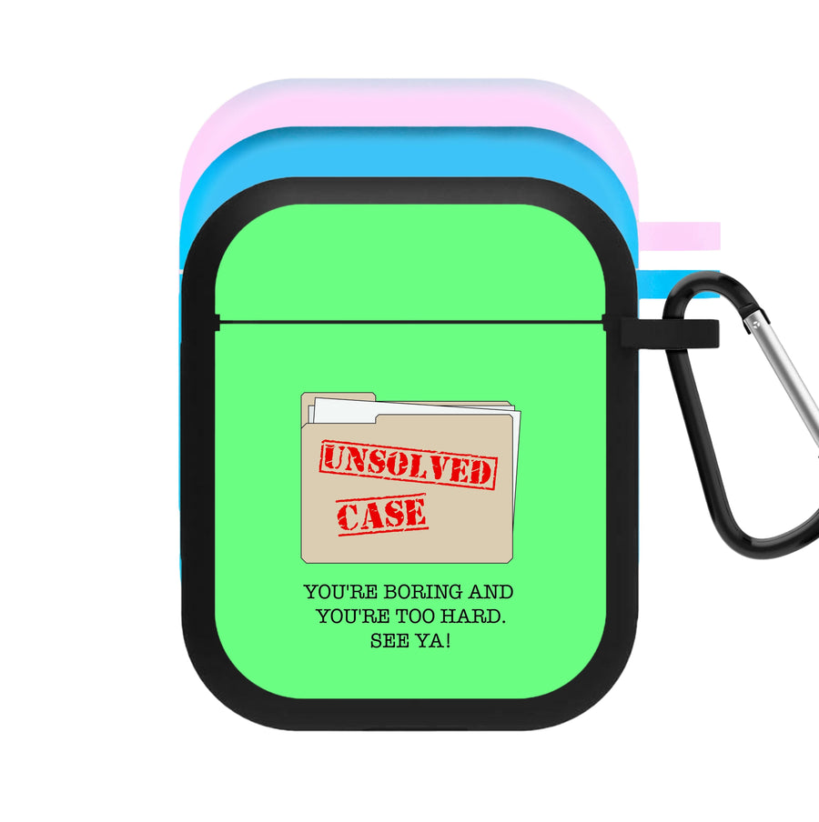 Unsolved Case - Brooklyn Nine-Nine AirPods Case