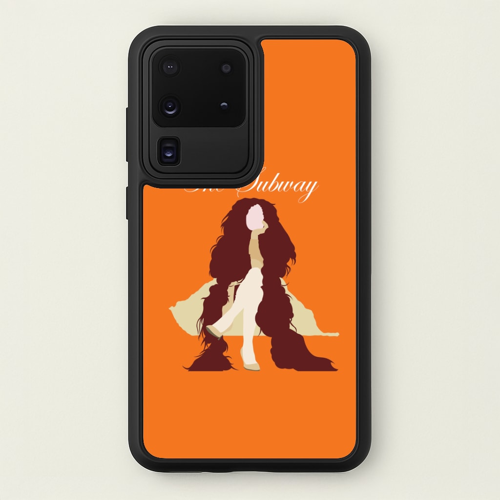 Subway Orange Galaxy S20 Ultra Case