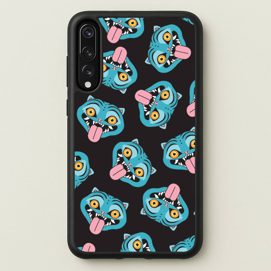 Demon Cat Pattern Huawei P20 Pro Case