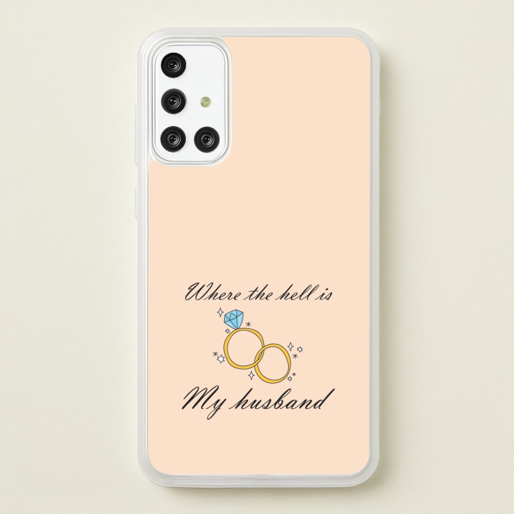 WTHIMH Cartoon Rings Galaxy A71 Case